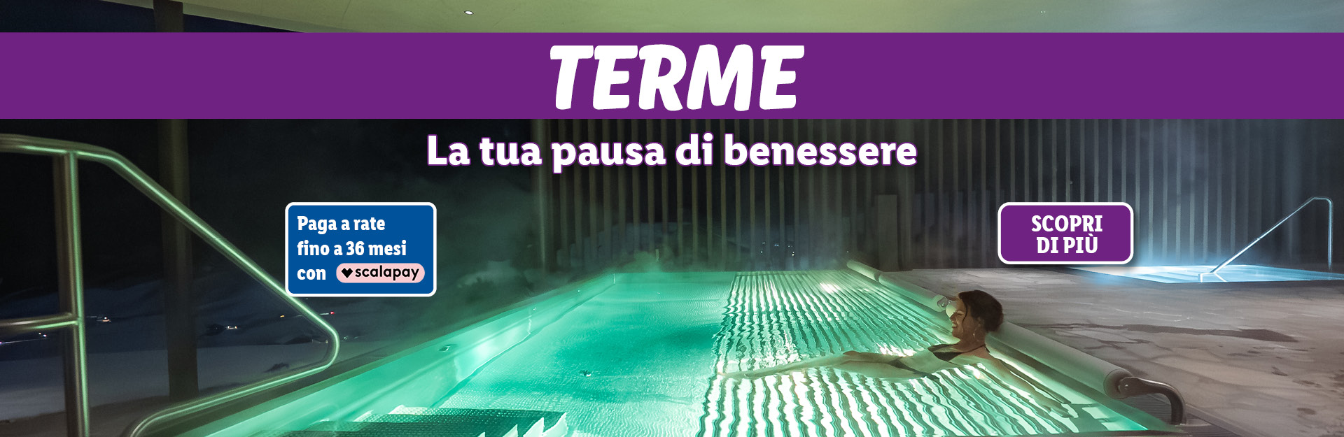 Offerte viaggi categoria terme - paga a rate con Scalapay