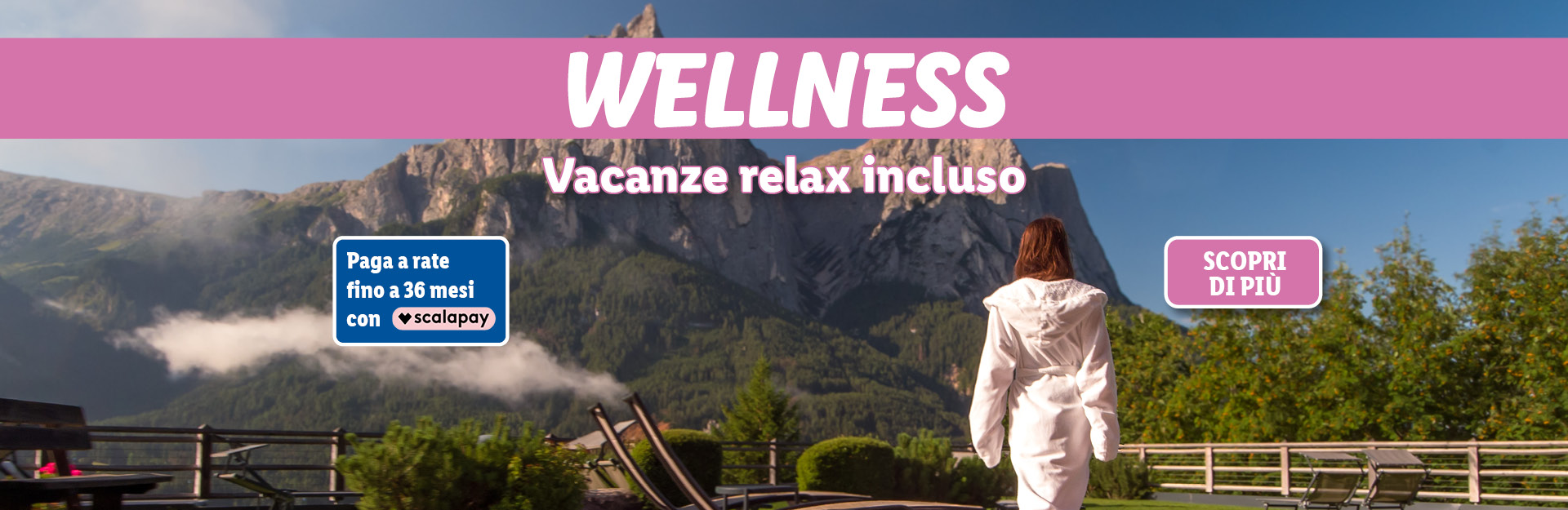 Offerte viaggi categoria wellness - paga a rate con Scalapay