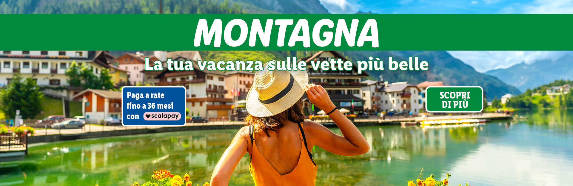 Offerte viaggi categoria montagna - paga a rate con Scalapay