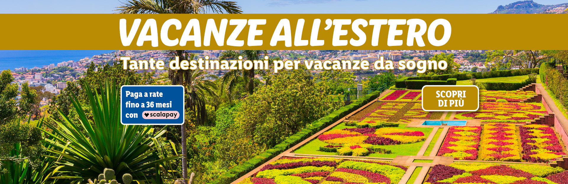 Offerte viaggi categoria estero - paga a rate con Scalapay